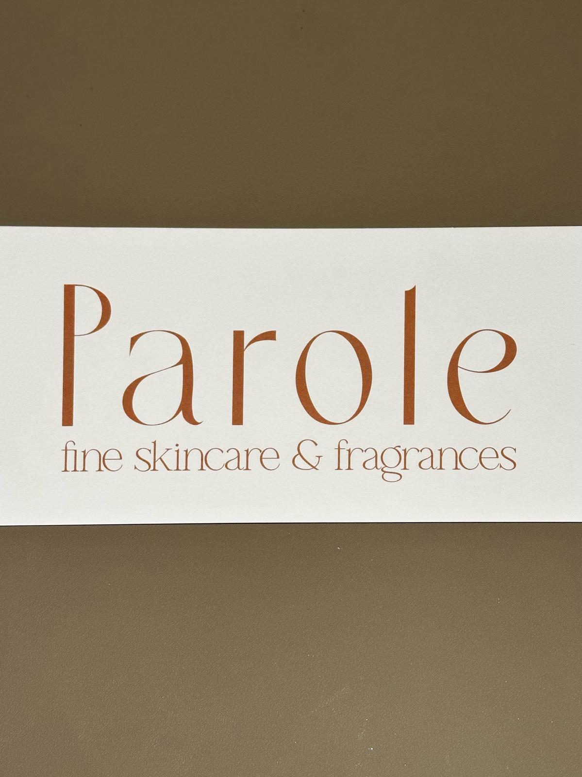 Parole Beauty Store Gift Voucher
