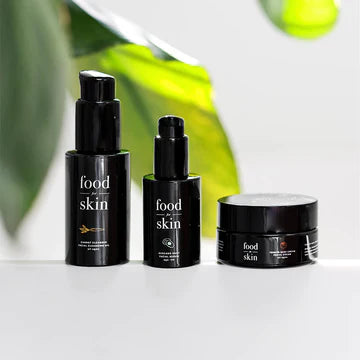 Food for Skin SET  Pumpkin Serum - Carrot Cleanser - Tomato Base Cream(40-55 jaar)