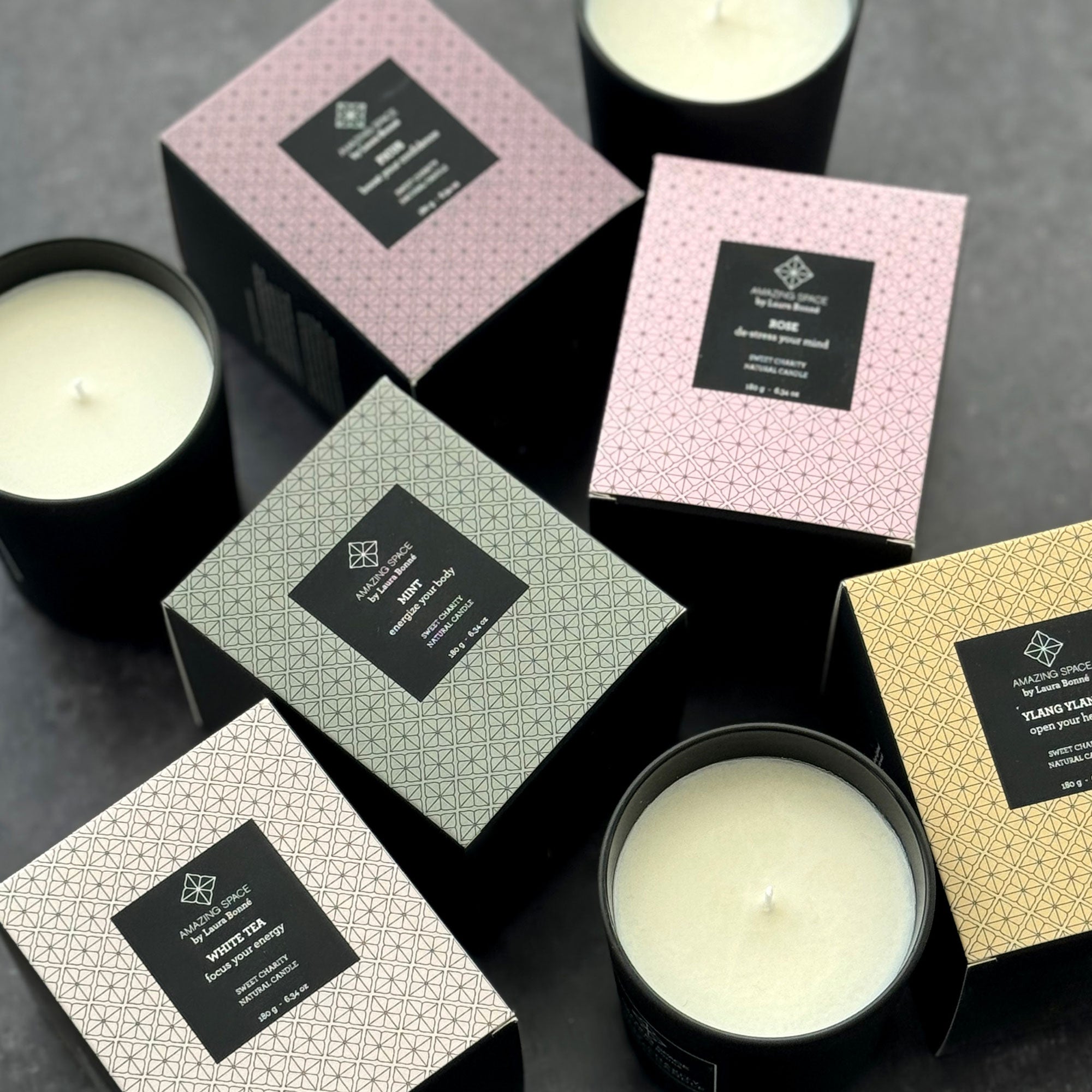 Amazing Space - Mint Candle Energize Your Body